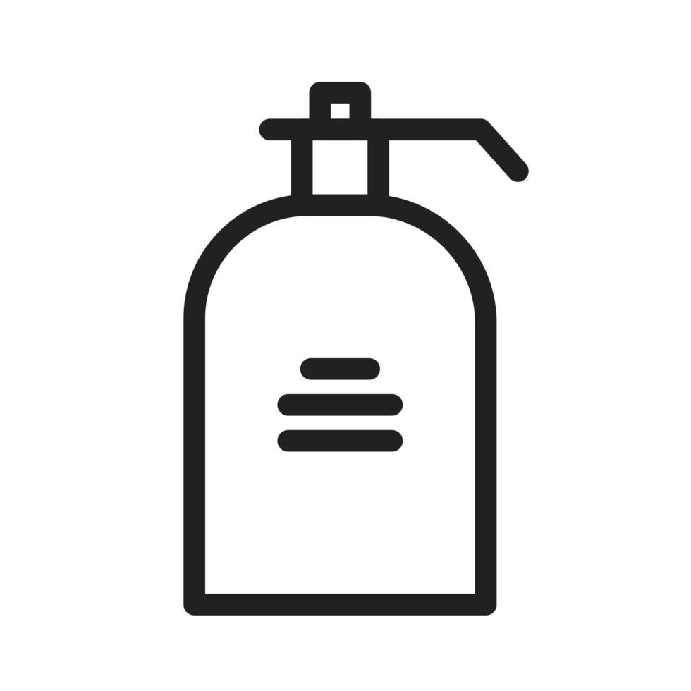 Handwash Line Icon vector