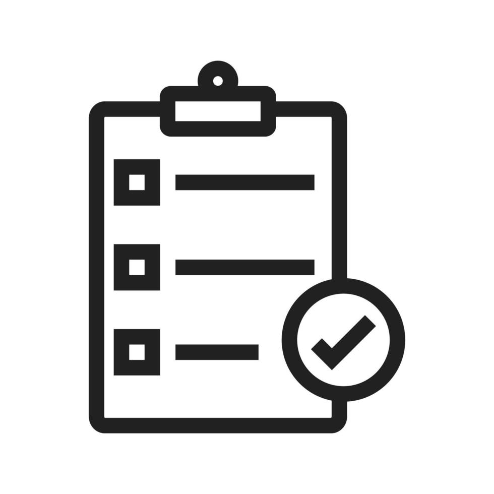 Directory Submission Line Icon vector
