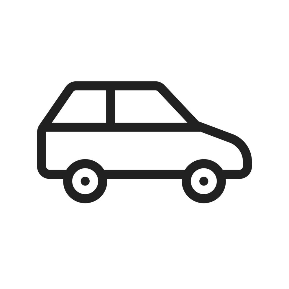 Eco friendly Car Line Icon vector