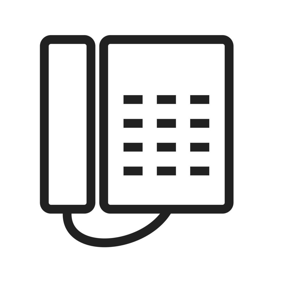 Telephone Line Icon vector