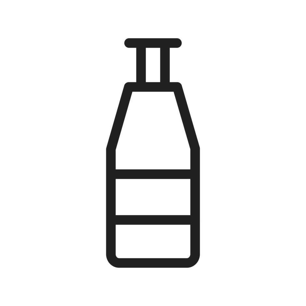 Bottle I Line Icon vector