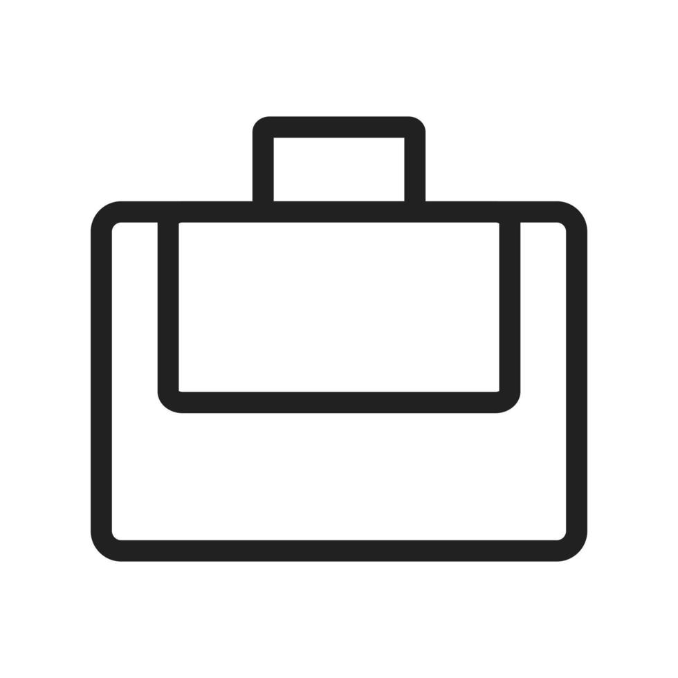 Portfolio Line Icon vector
