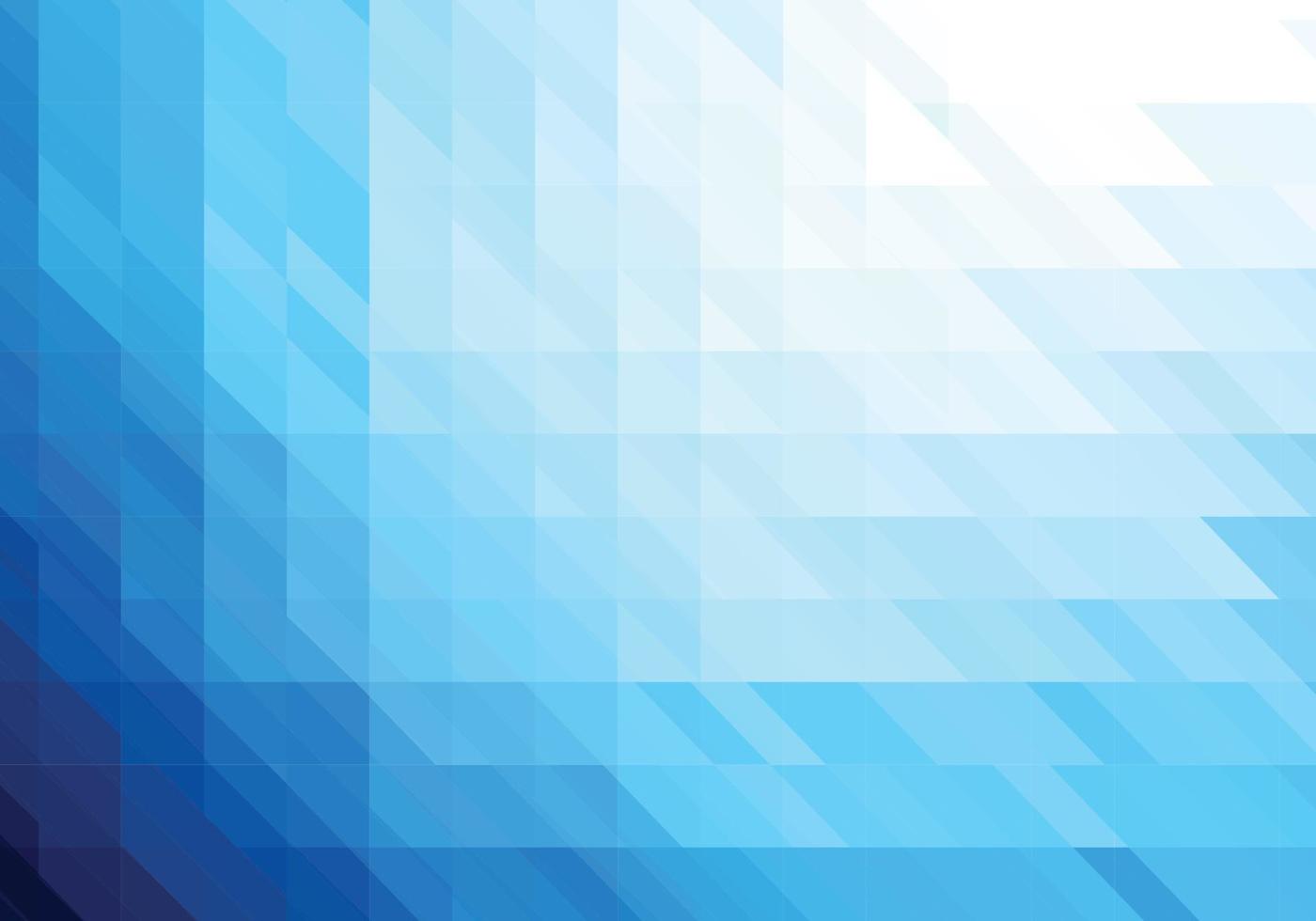 Modern triangle pattern blue geometric background vector