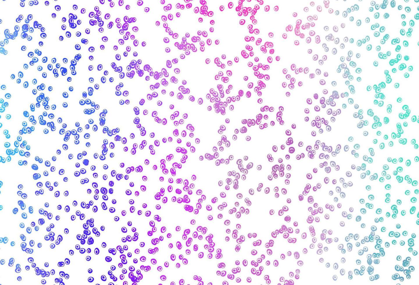 Light Pink, Blue vector backdrop with dots.
