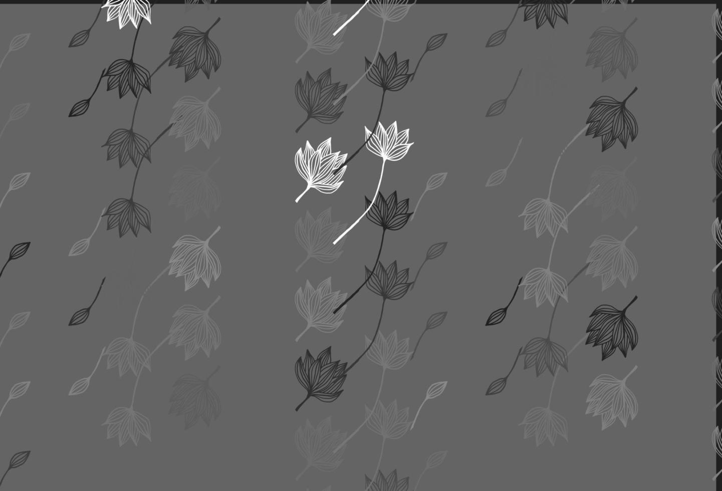 Light Silver, Gray vector doodle backdrop.