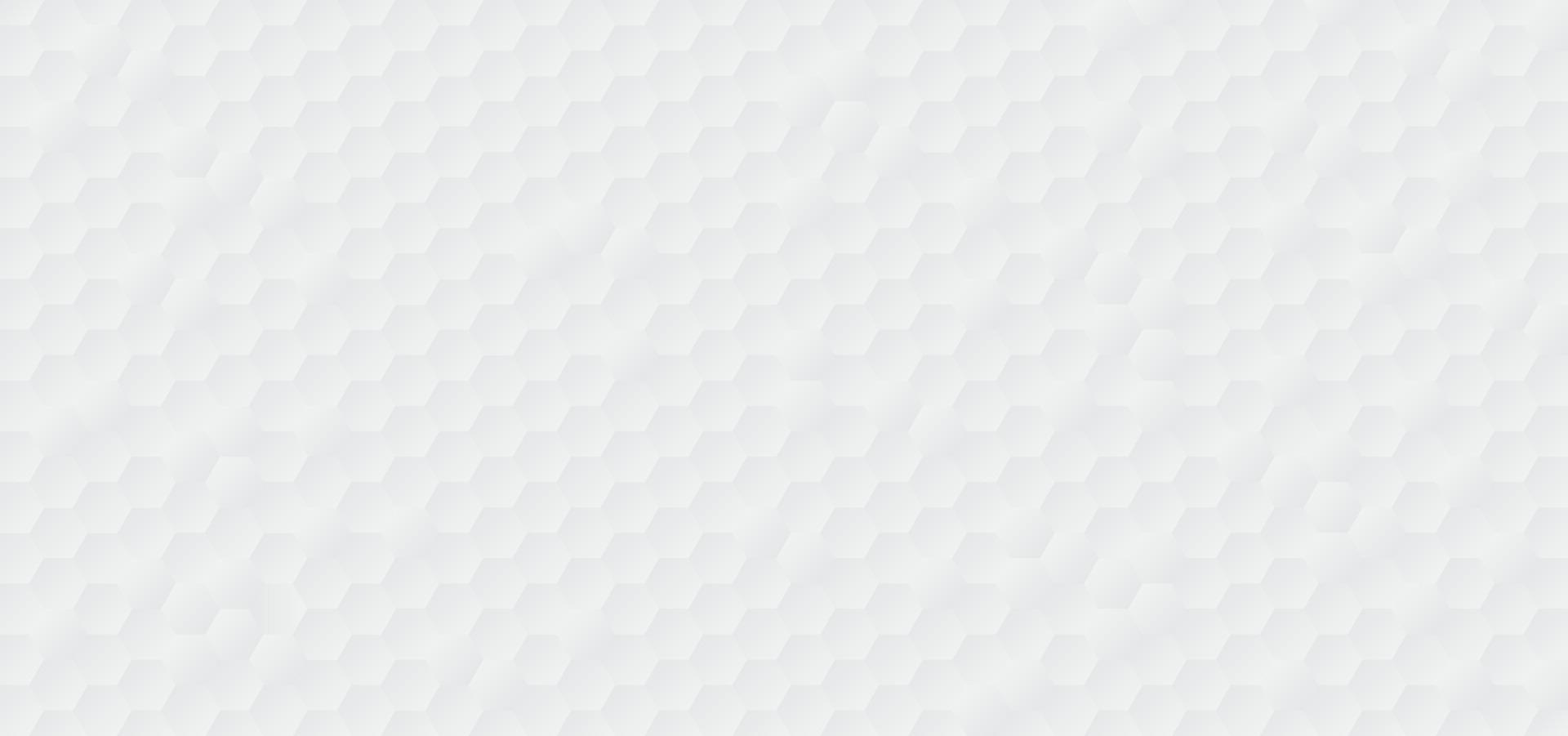 Honeycomb shape white Background, polygon white backdrop, light and shadow on white paper, Embossed Hexagon vector