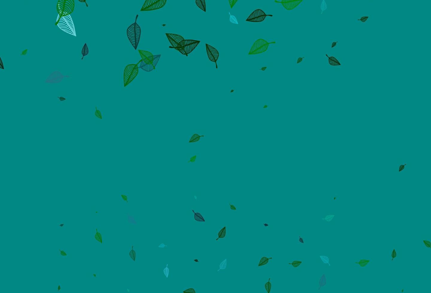 Light Blue, Green vector doodle layout.