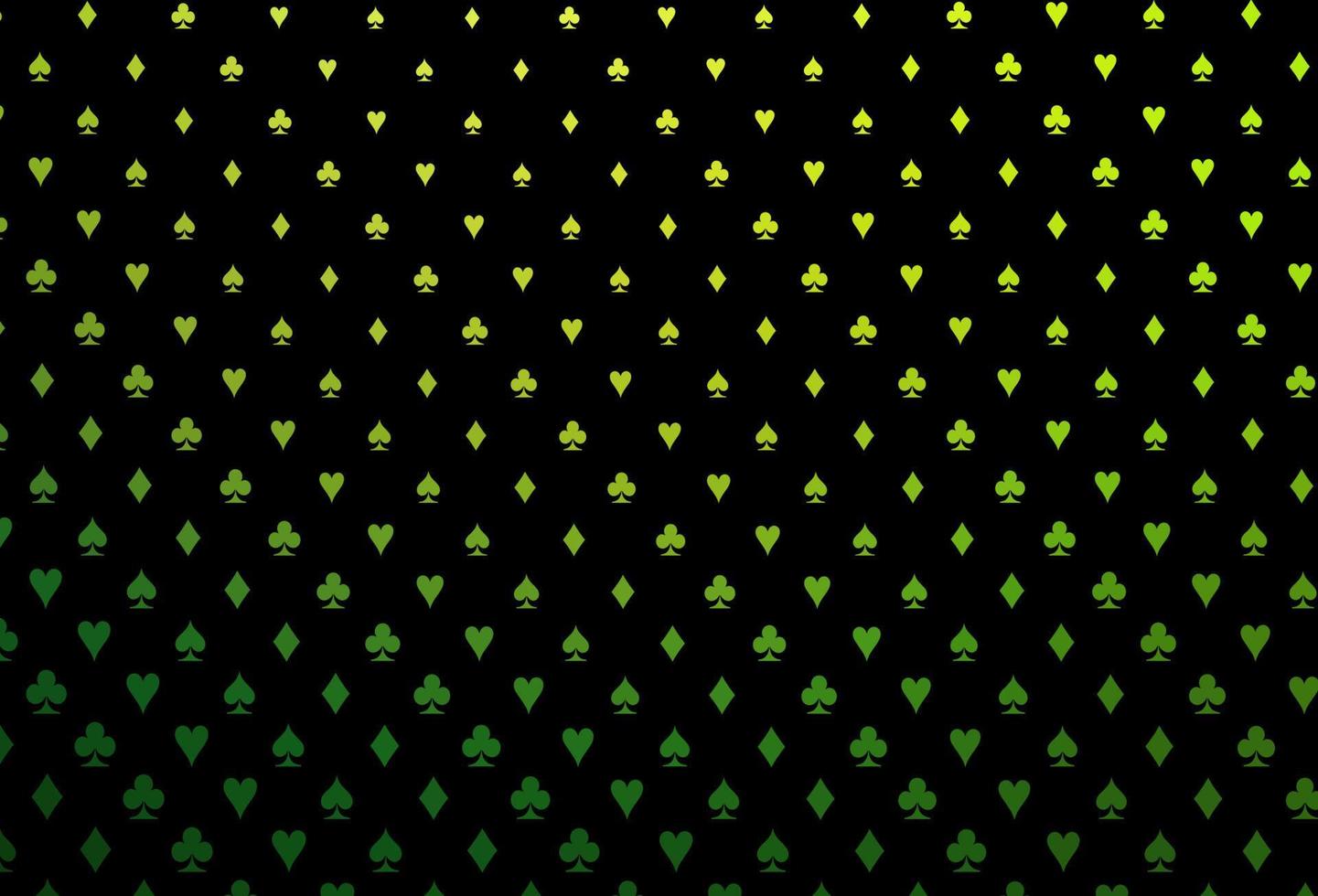 Dark green vector layout with elements of cards.