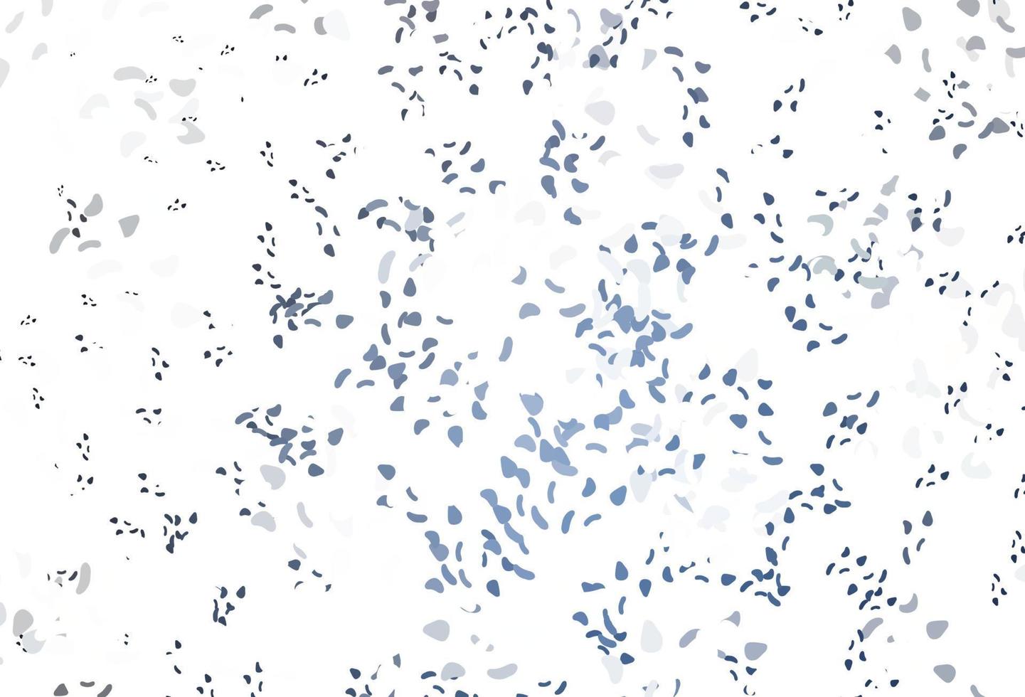 Light blue vector pattern with chaotic shapes.