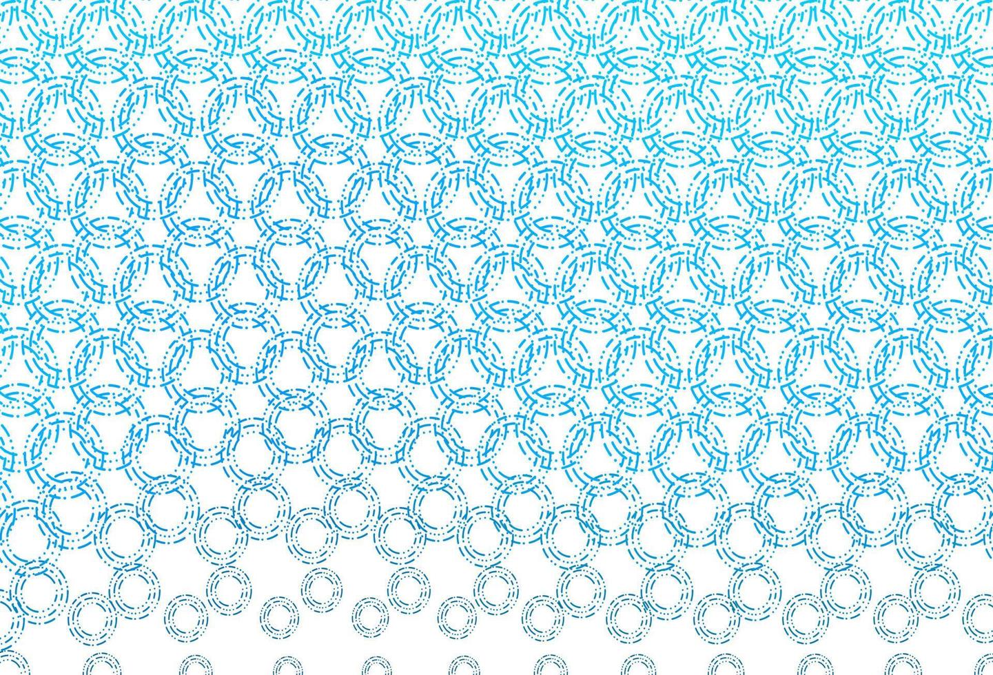 Light blue vector template with circles.