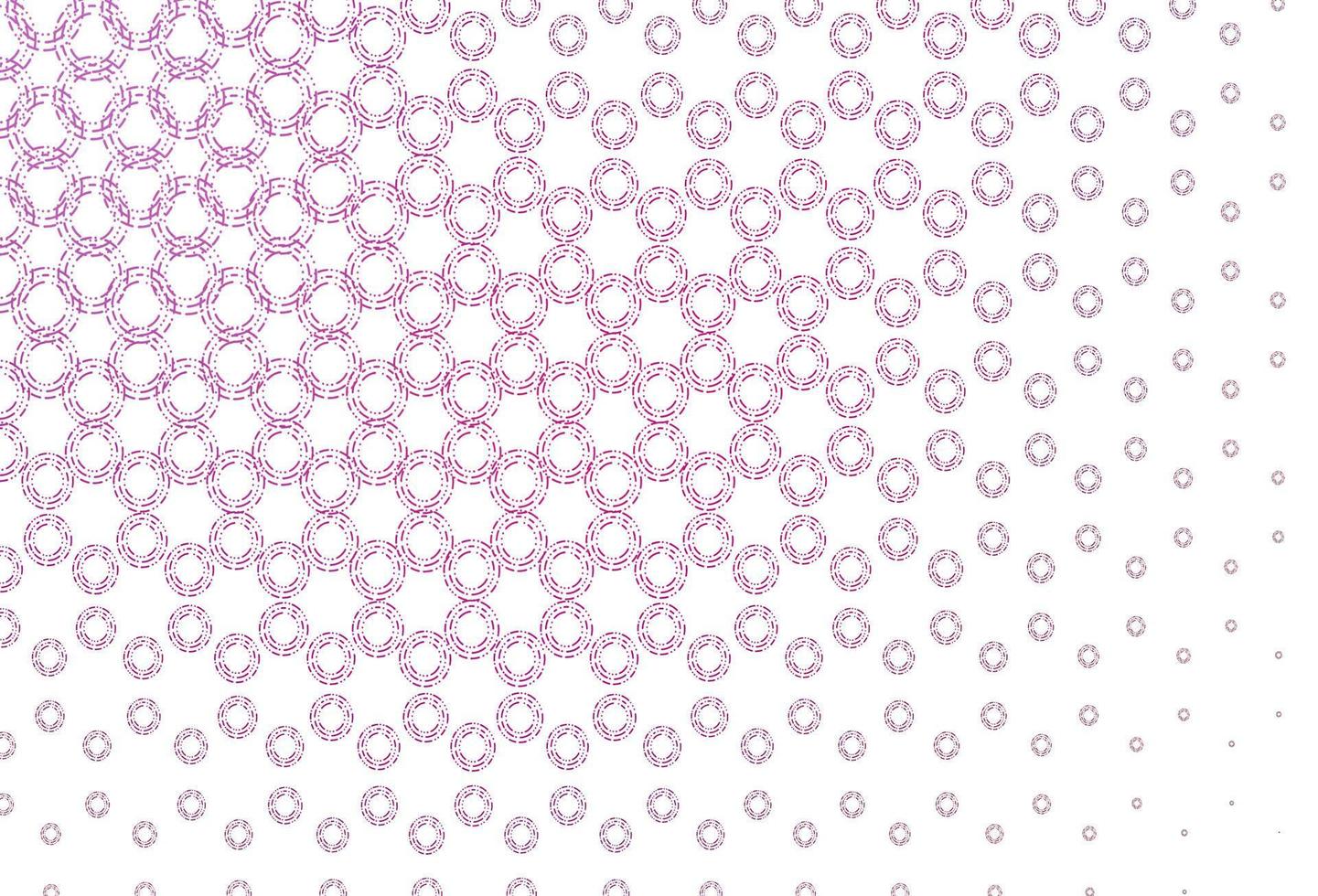 Light purple vector pattern with spheres.