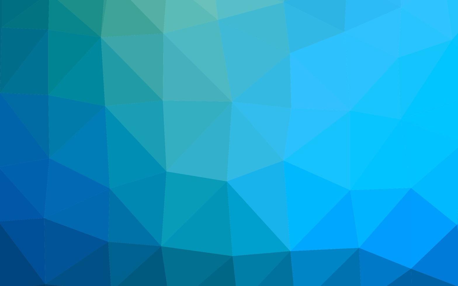 Light Blue, Green vector triangle mosaic template.