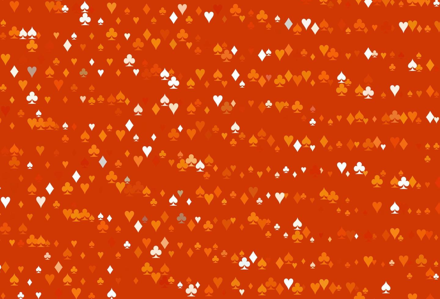 Light Orange vector layout with elements of cards.