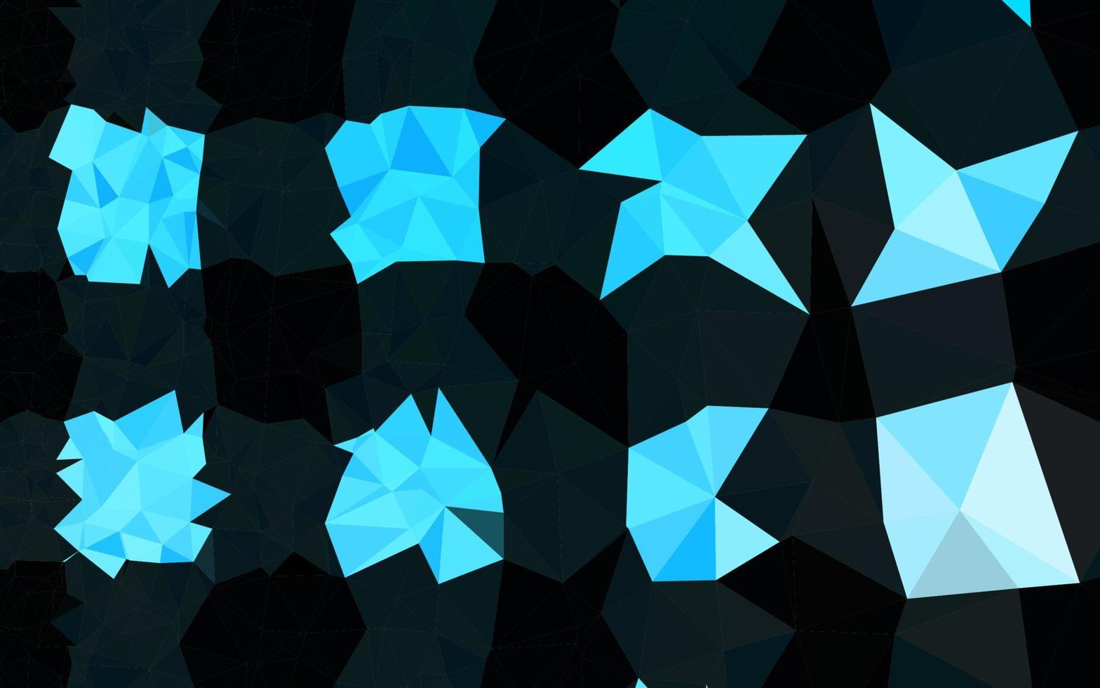 Light BLUE vector blurry triangle pattern.