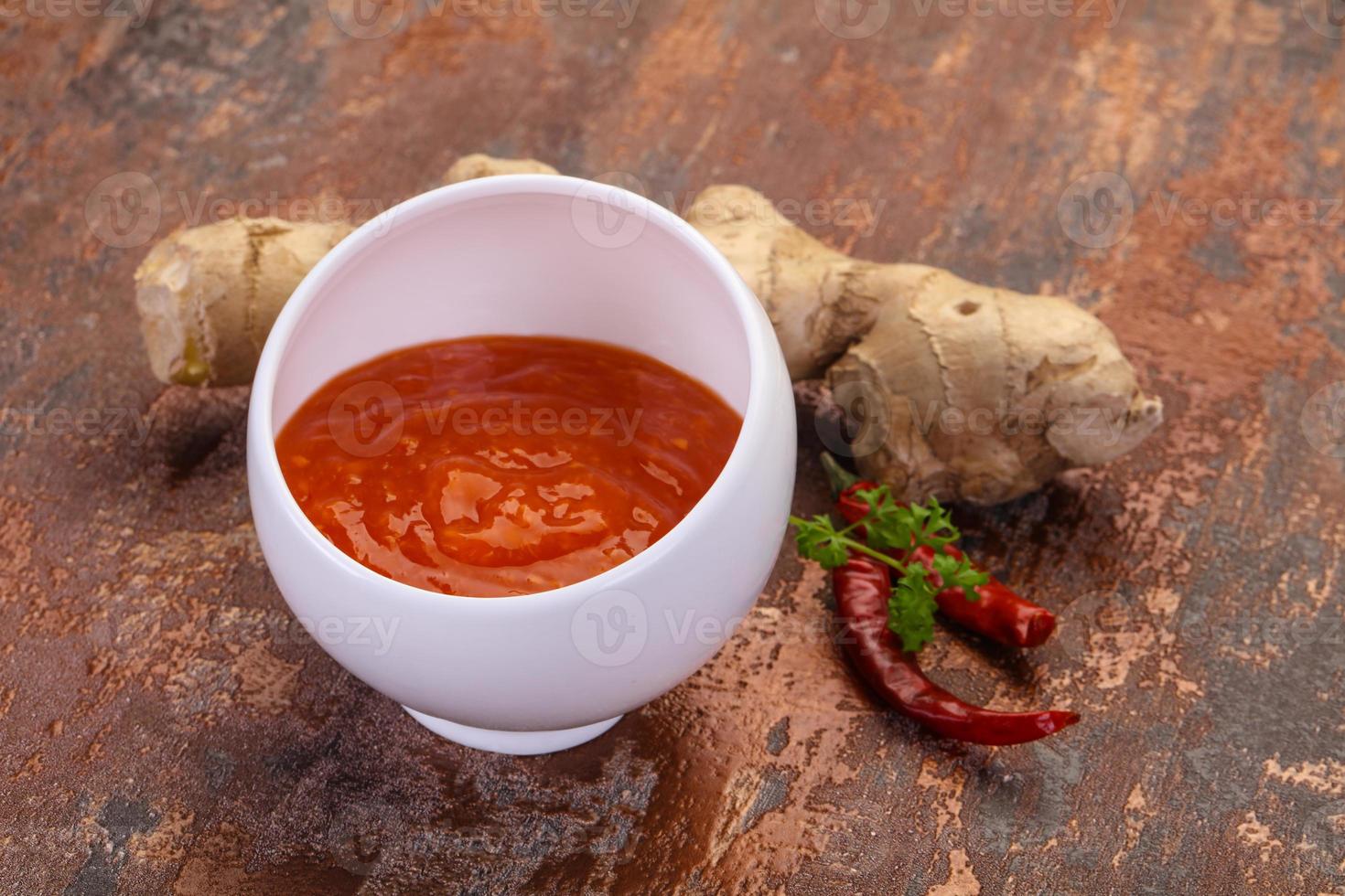 Ginger chili sauce photo