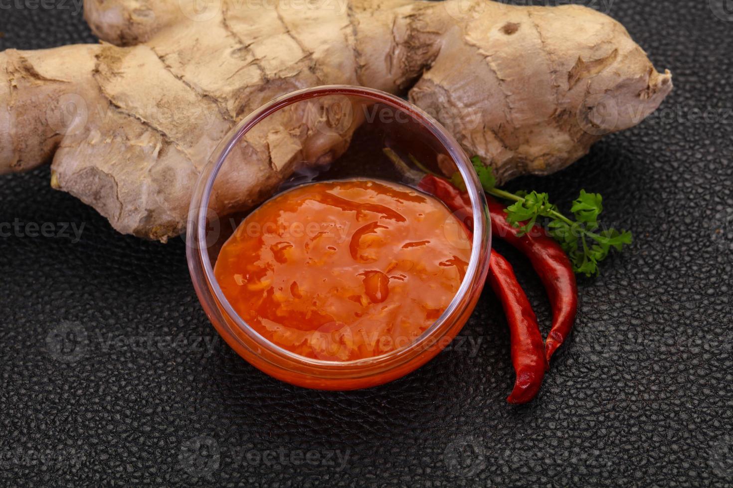 Ginger chili sauce photo