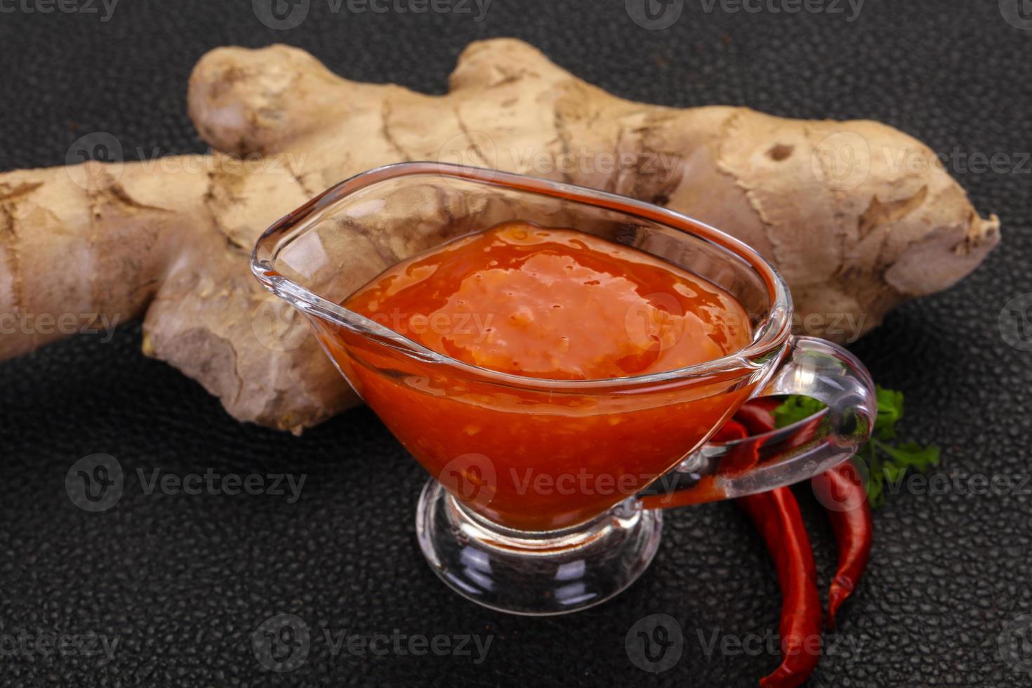 Ginger chili sauce photo