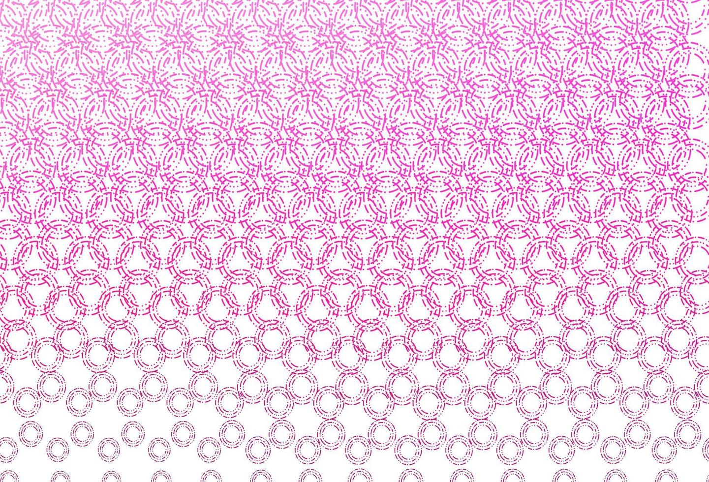 Light pink vector template with circles.