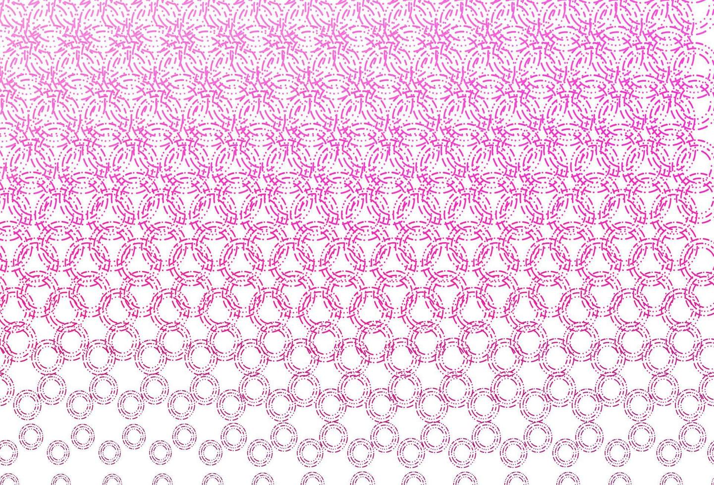 Light pink vector template with circles.