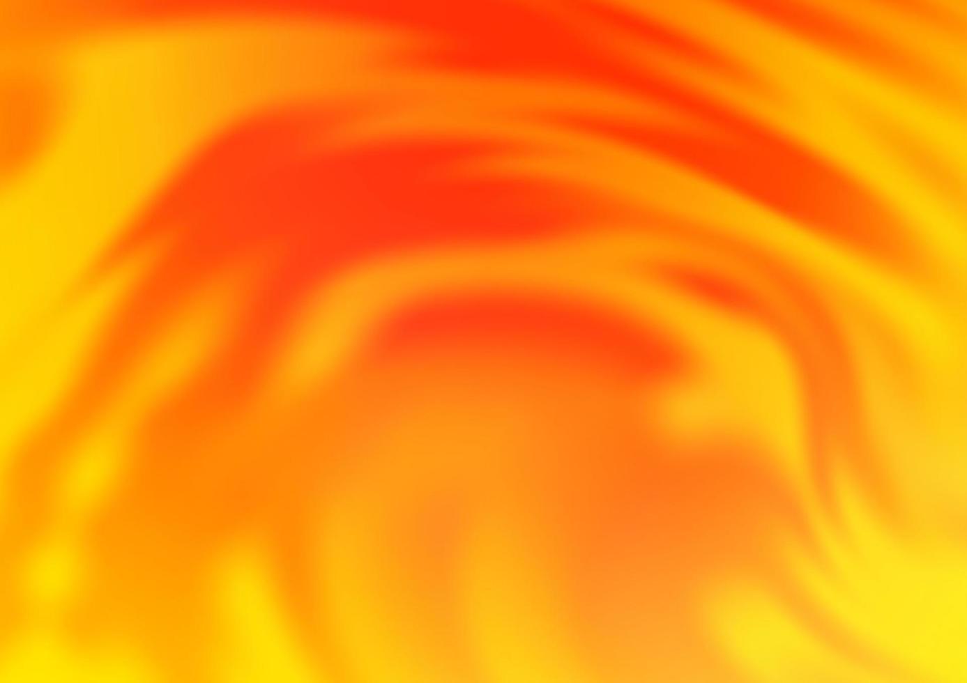 Light Yellow, Orange vector abstract blurred template.