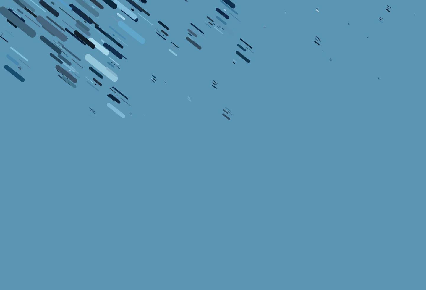 plantilla de vector azul claro con palos repetidos.