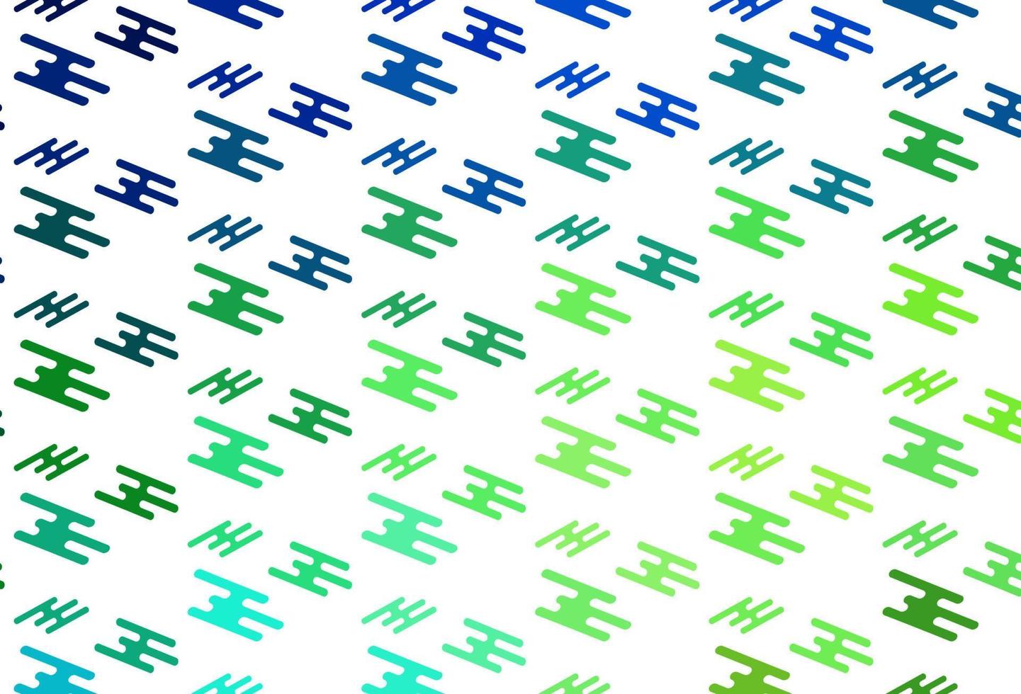 Light Green, Yellow vector pattern with narrow lines.