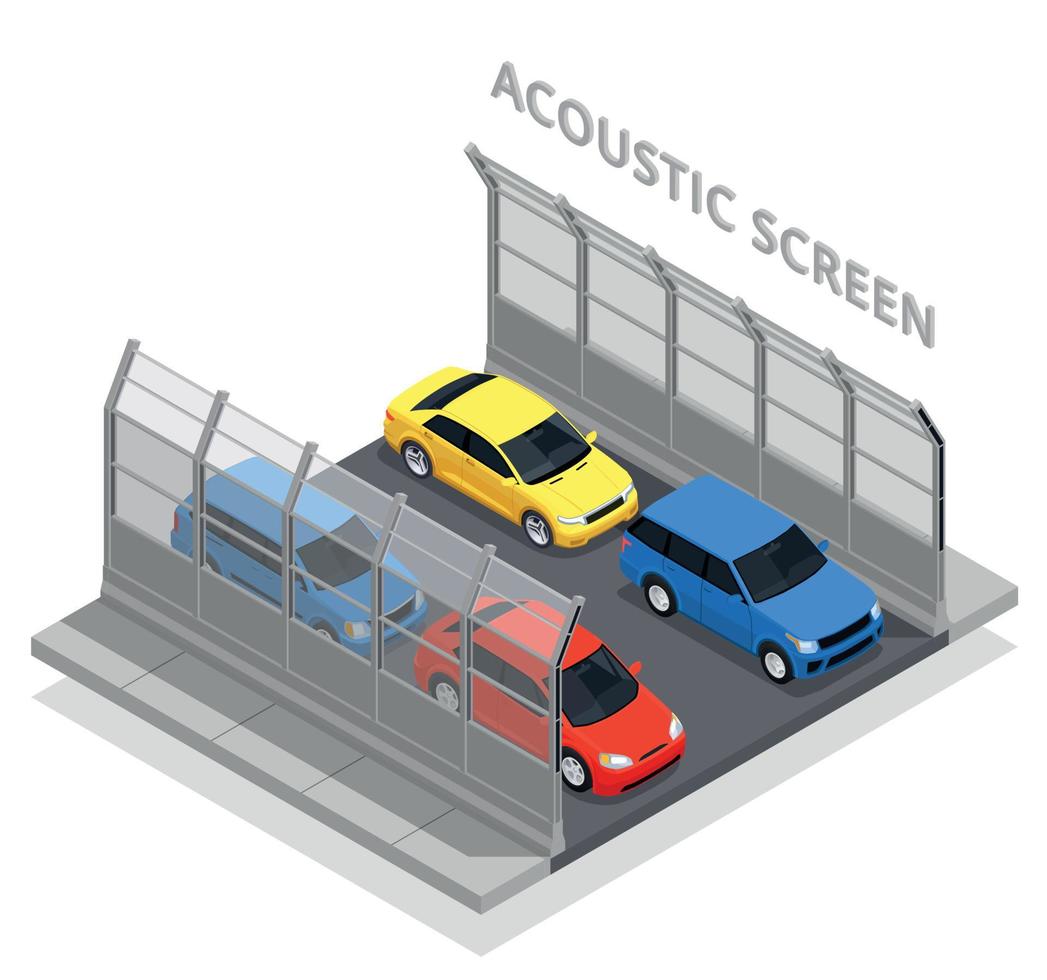 concepto de contaminación acústica vector