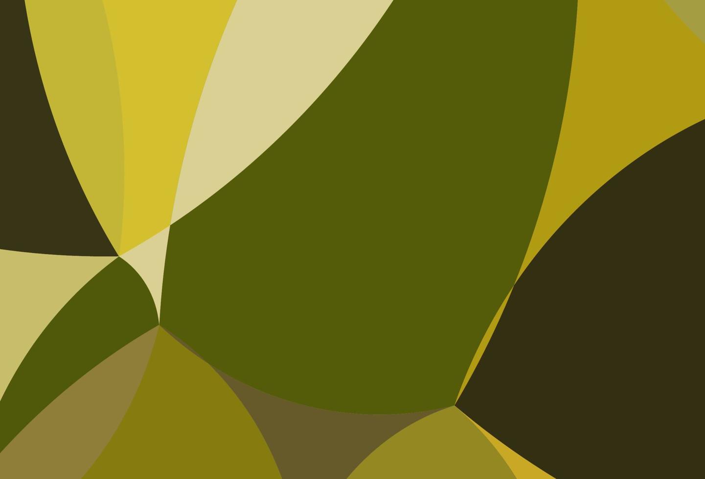 Fondo de vector verde claro, amarillo con líneas abstractas.