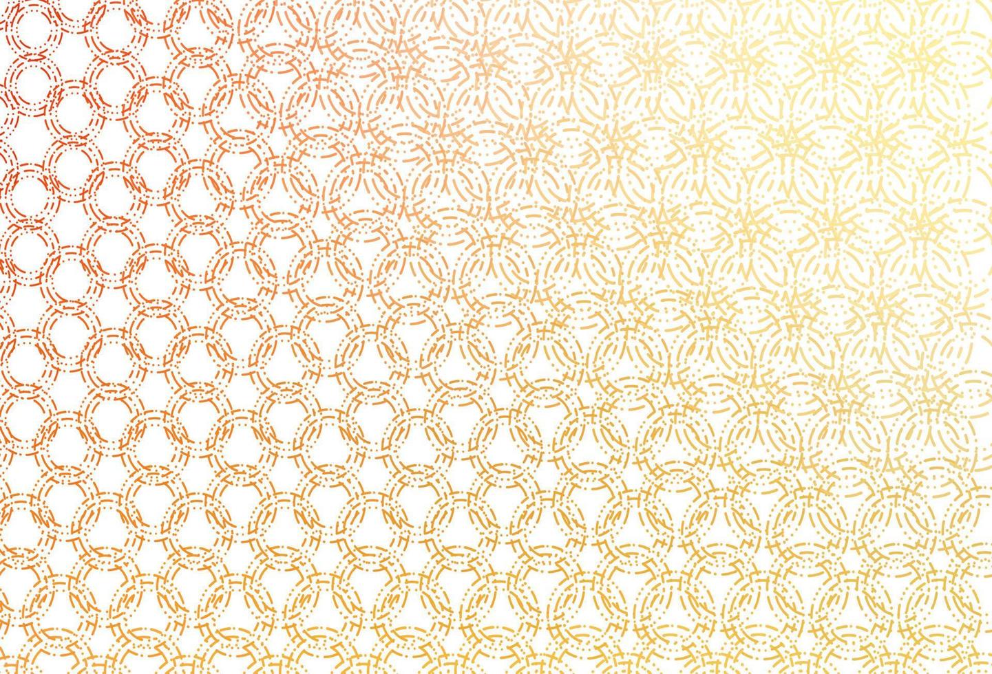 Light yellow, orange vector layout with circle shapes.