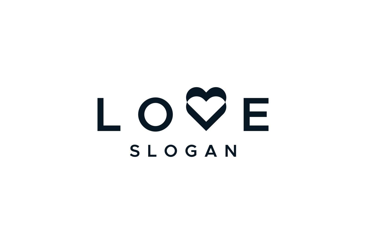 Heart Logo design vector template