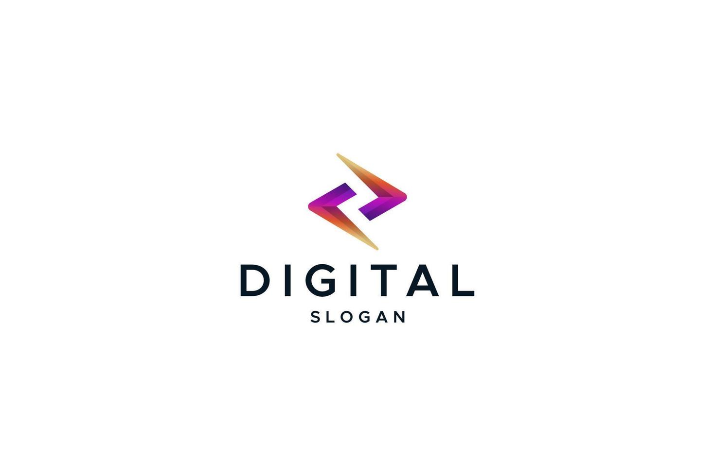 S initial letter logo design with digital pixels vector image