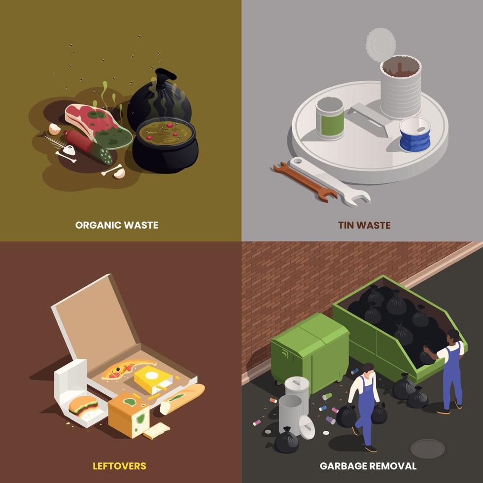 Waste Design Concept vector