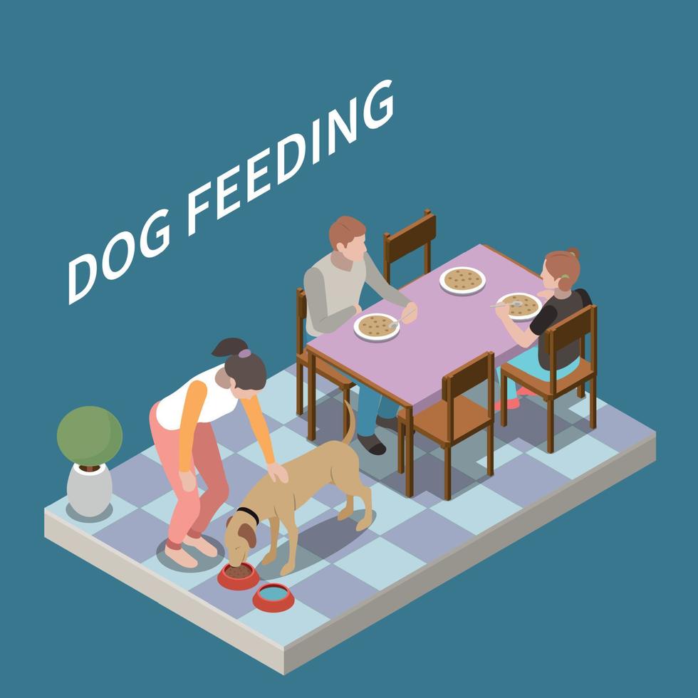 Dog Sitter Walker Concept vector