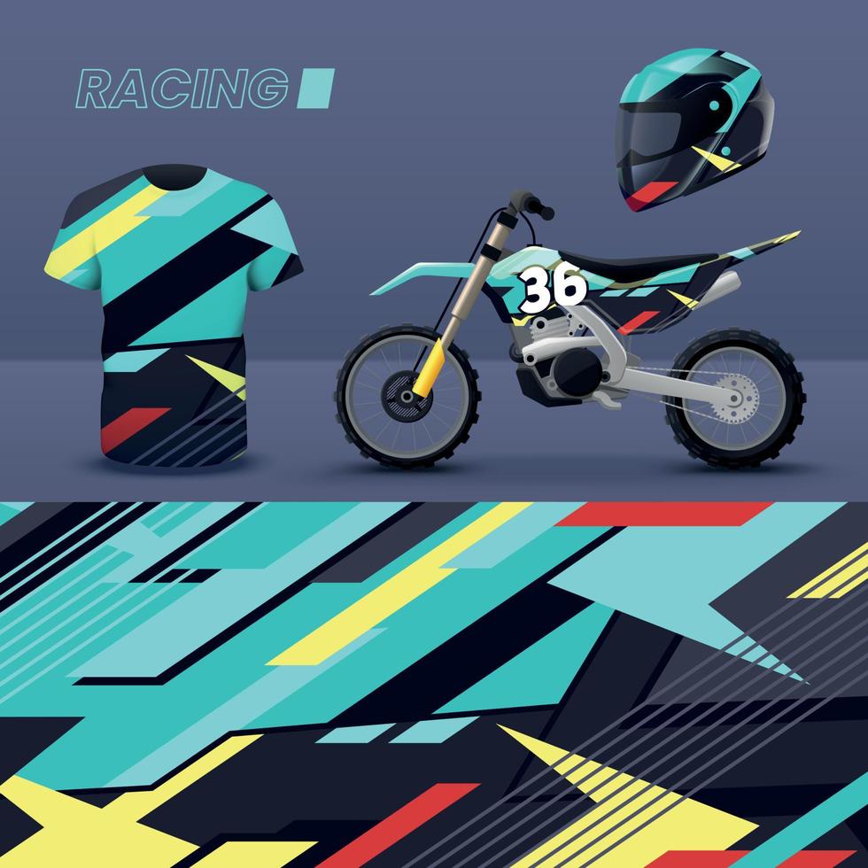 Realistic Livery Mockup vector