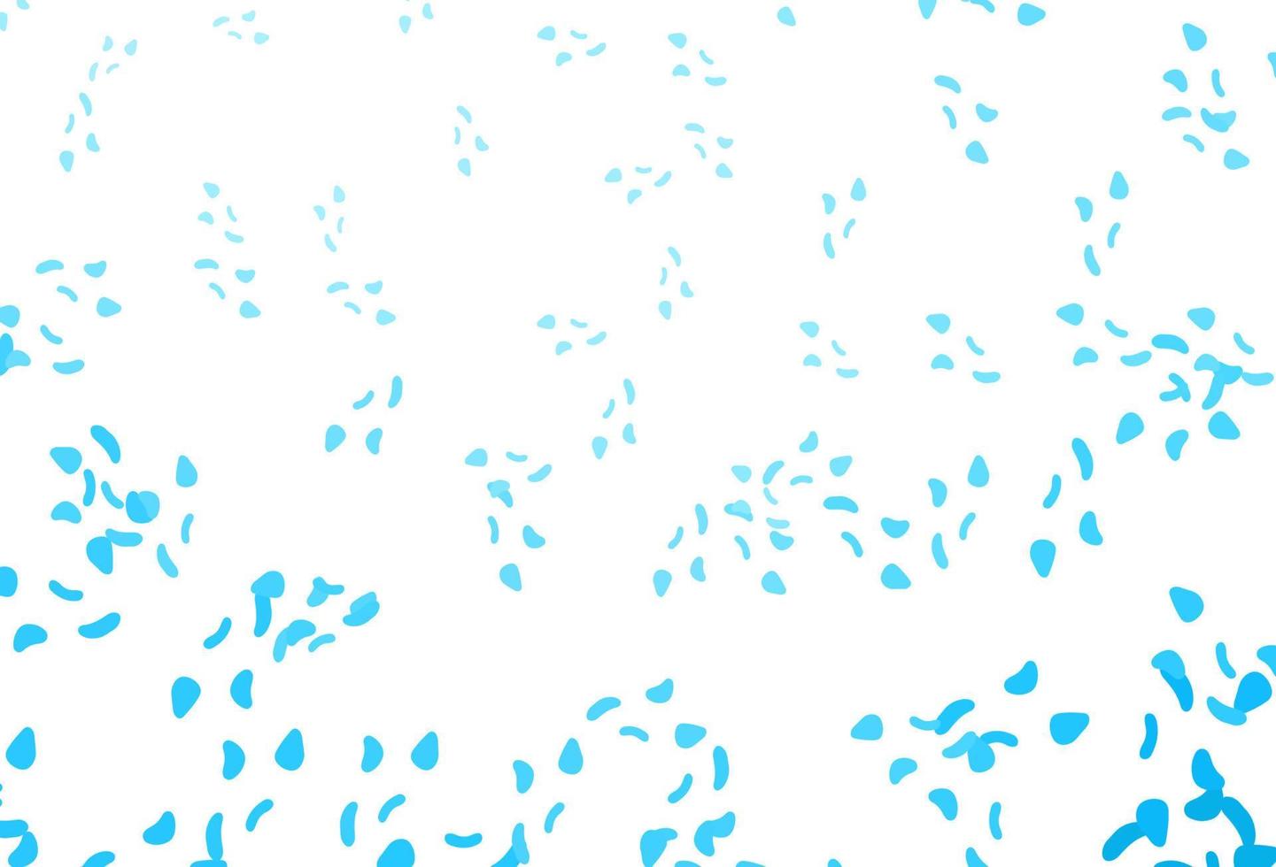Light BLUE vector background with abstract forms.