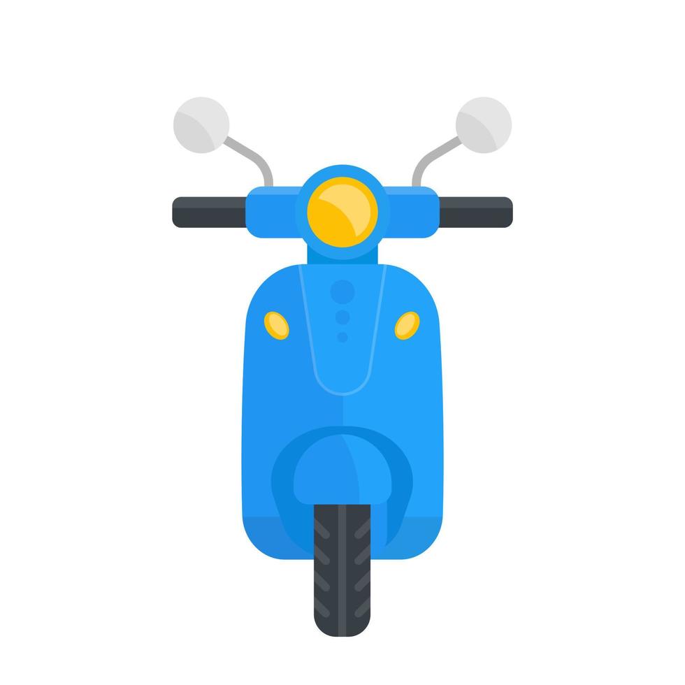 Ilustración de vector de scooter