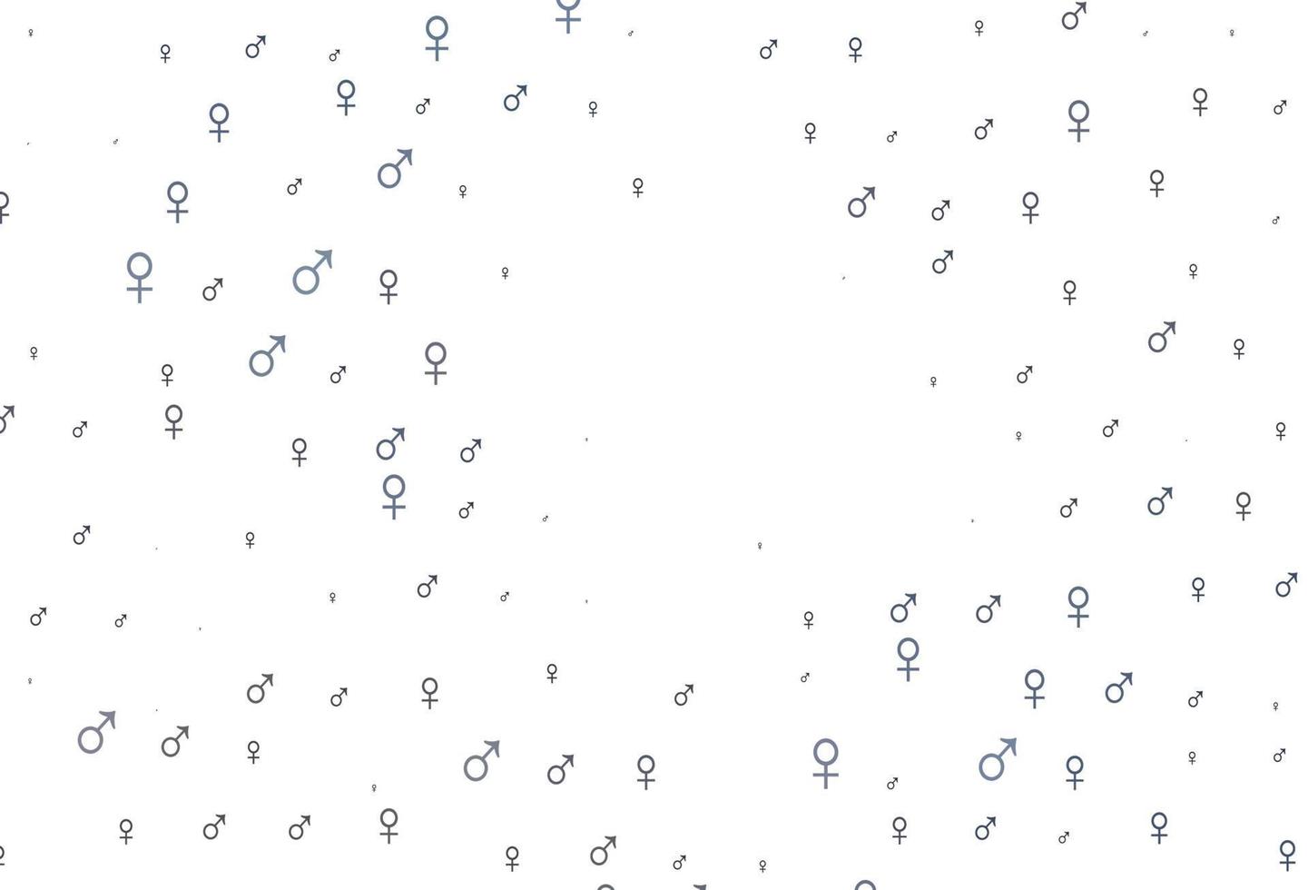Light black vector template with man, woman symbols.