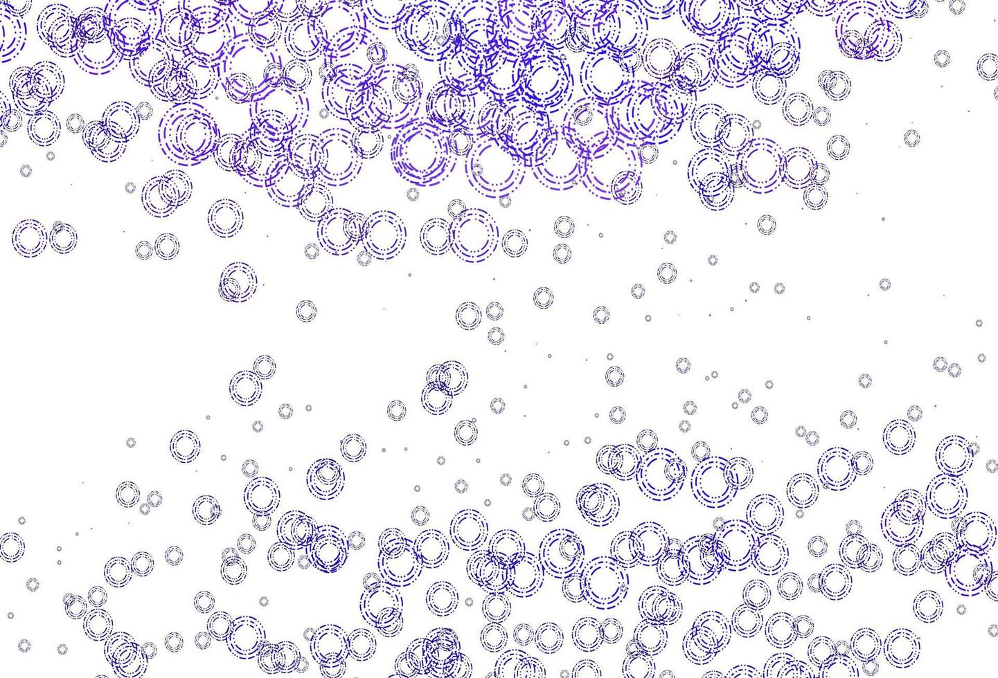 Light Purple vector pattern with spheres.