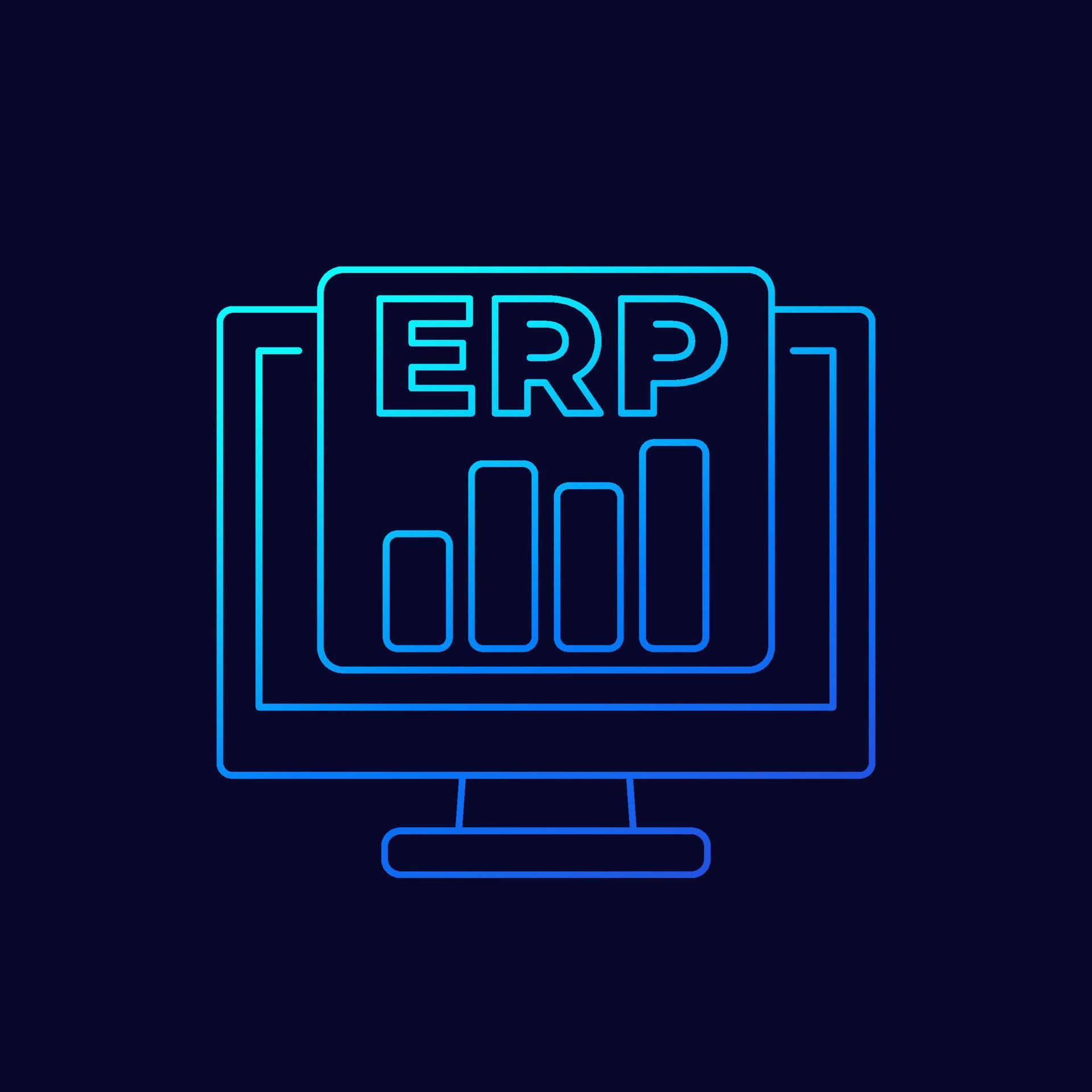 erp software vector line icon 7682842 Vector Art at Vecteezy