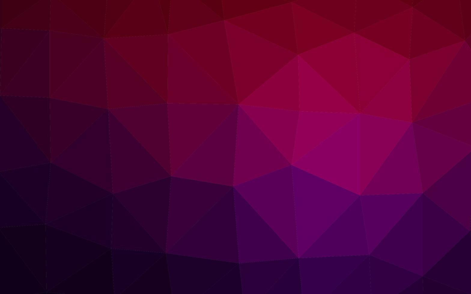 Dark Purple vector abstract mosaic pattern.