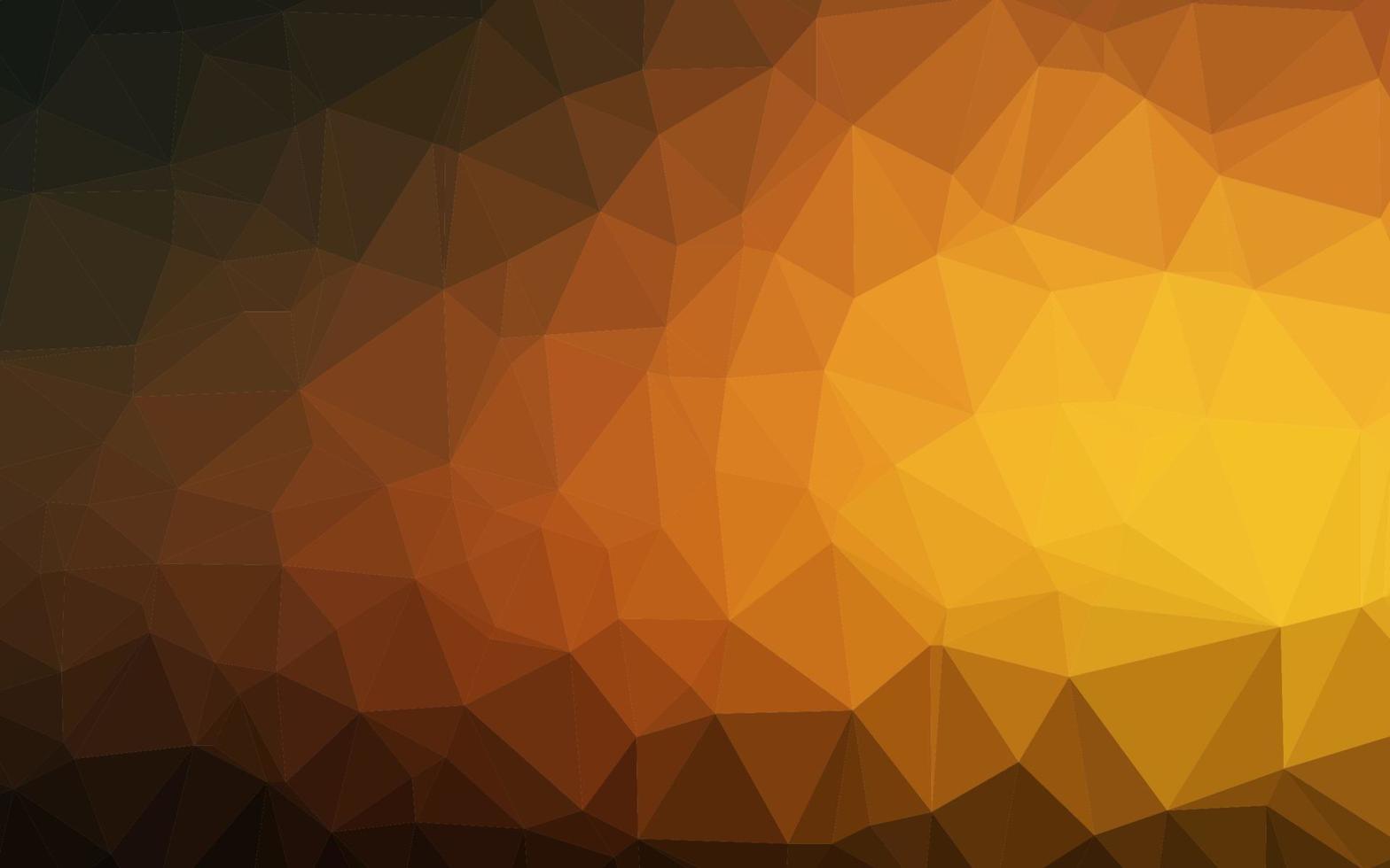 textura de baja poli vector amarillo oscuro, naranja.