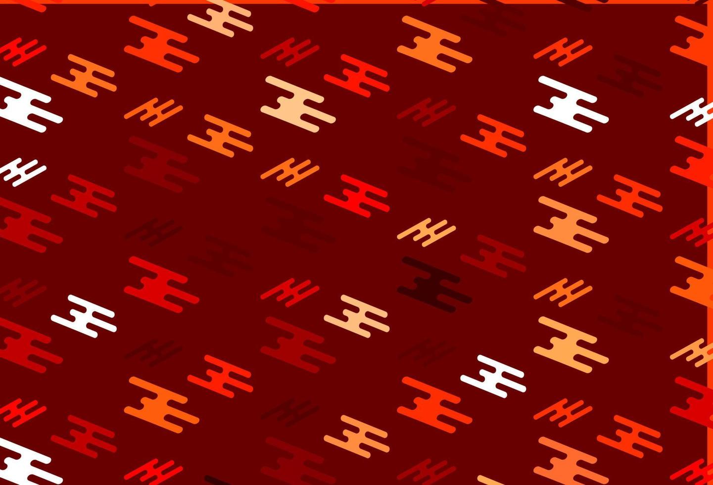Light Red vector template with repeated sticks.