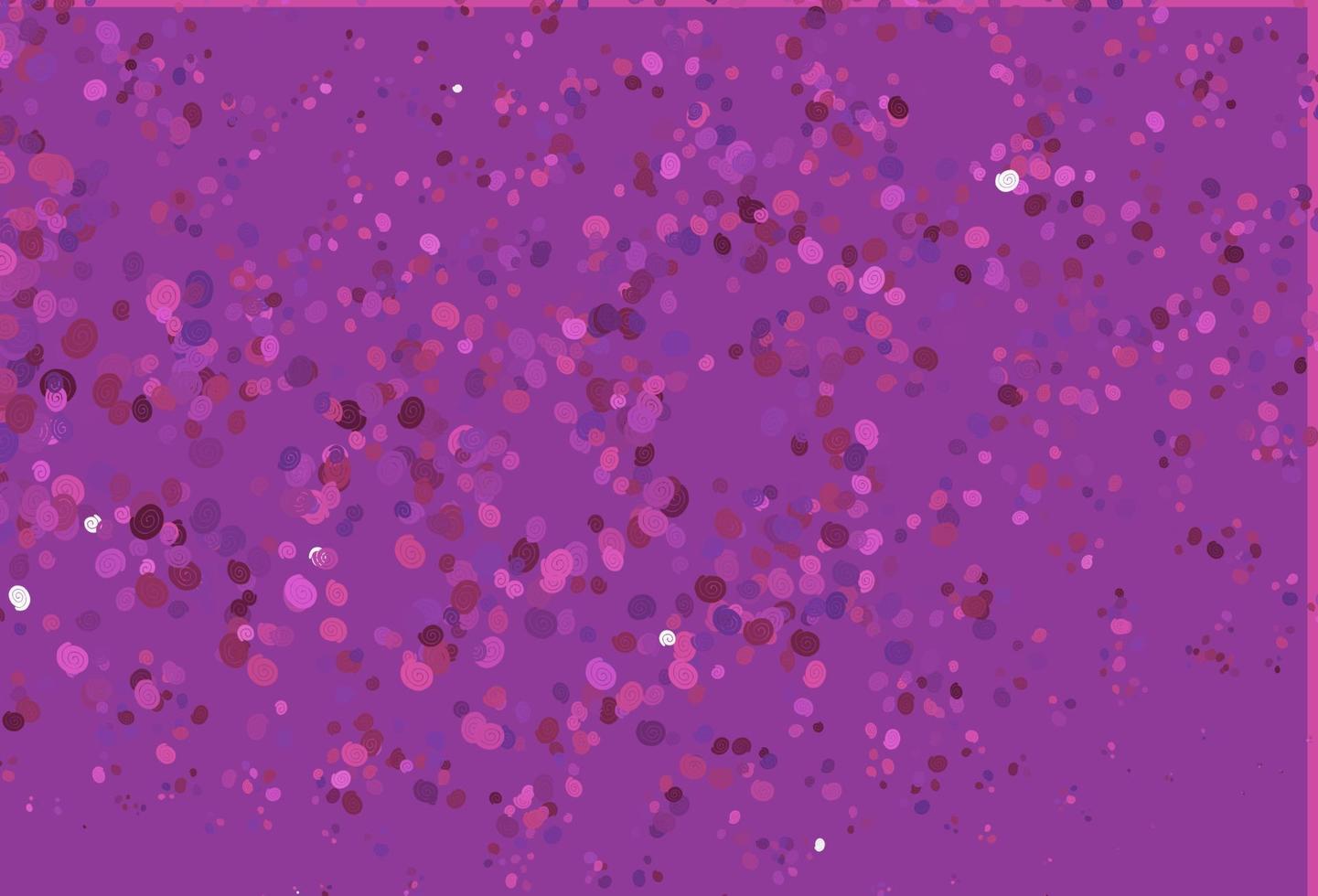 Light Pink vector template with lava shapes.