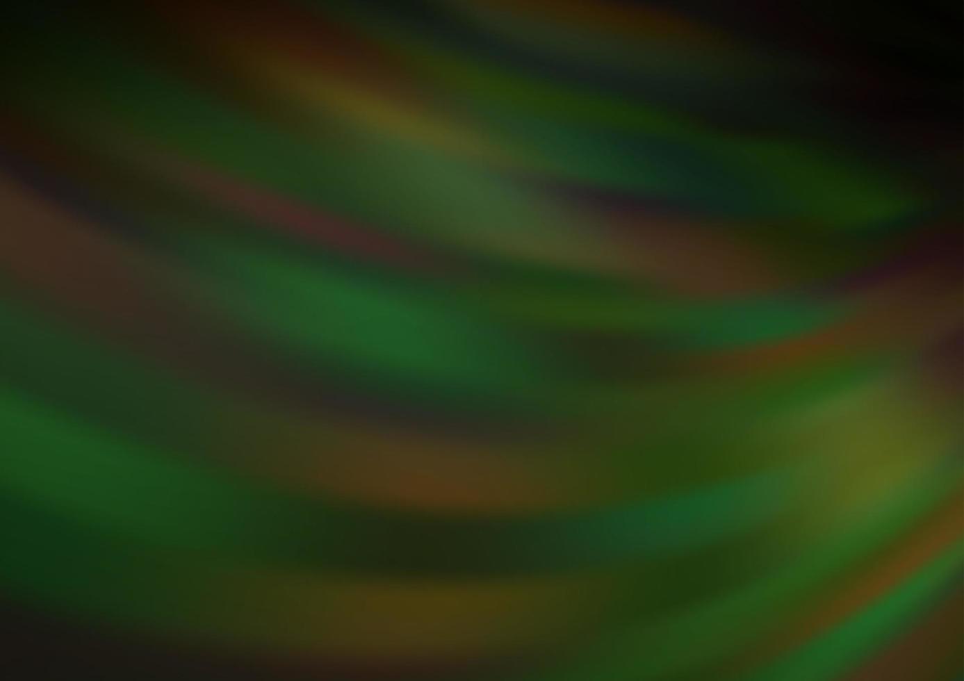 Dark Green vector blurred background.