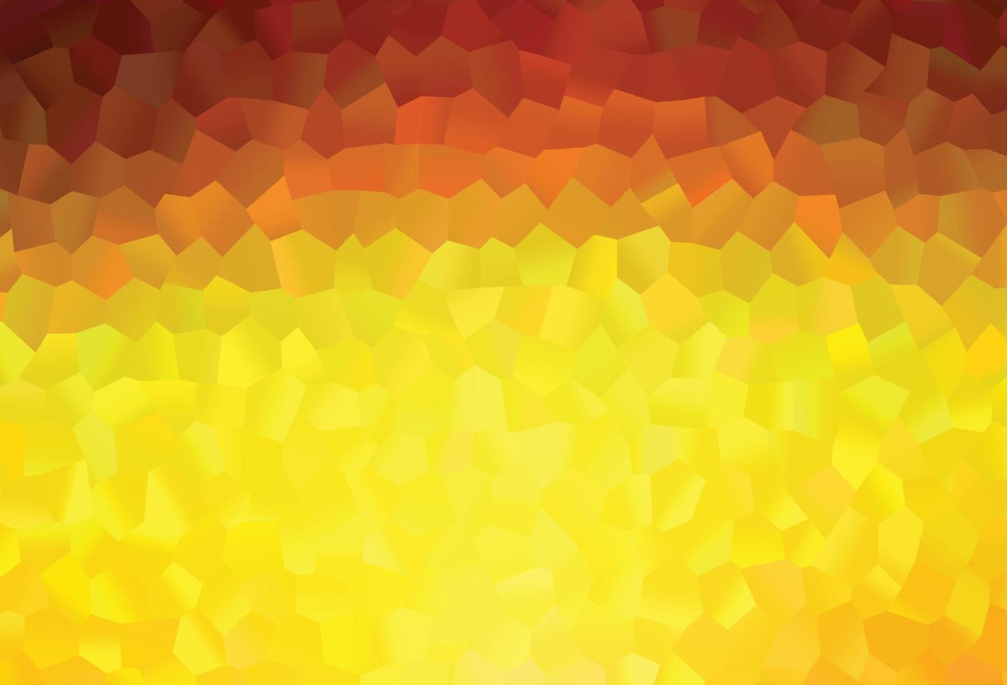 Light Orange vector texture with colorful hexagons.