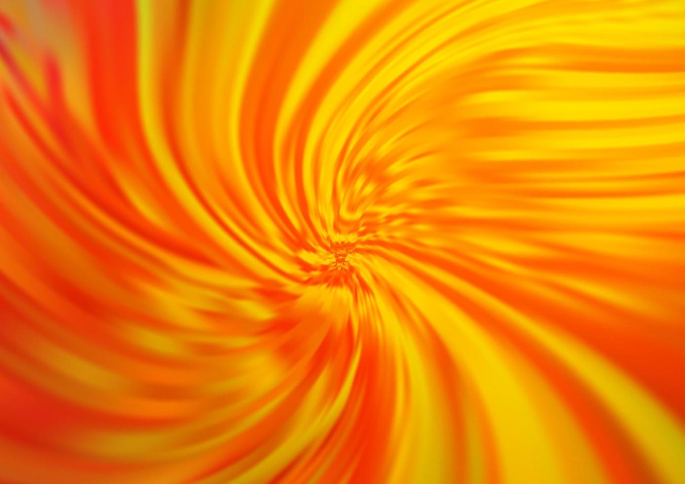 Light Yellow, Orange vector template with liquid shapes.