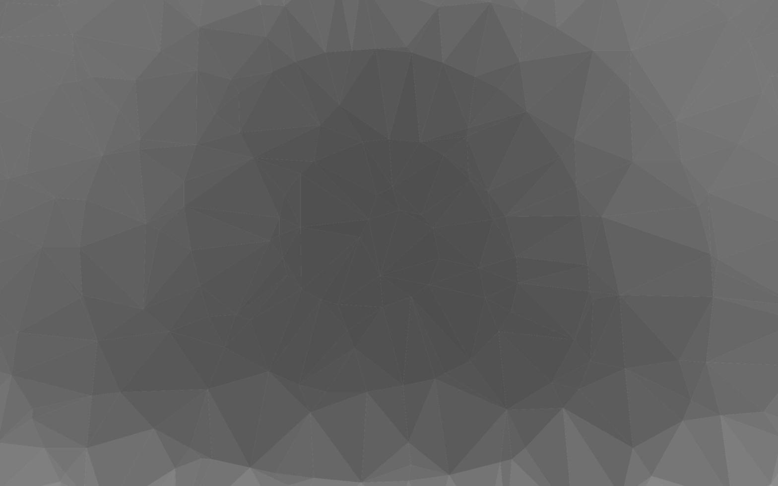 patrón de triángulo borroso vector plateado claro, gris.