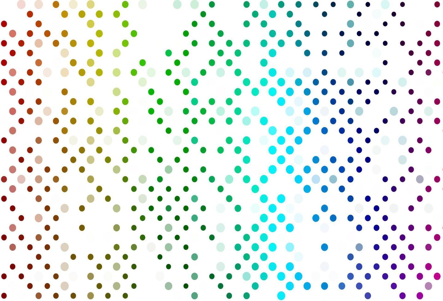 Light Multicolor, Rainbow vector template with circles.