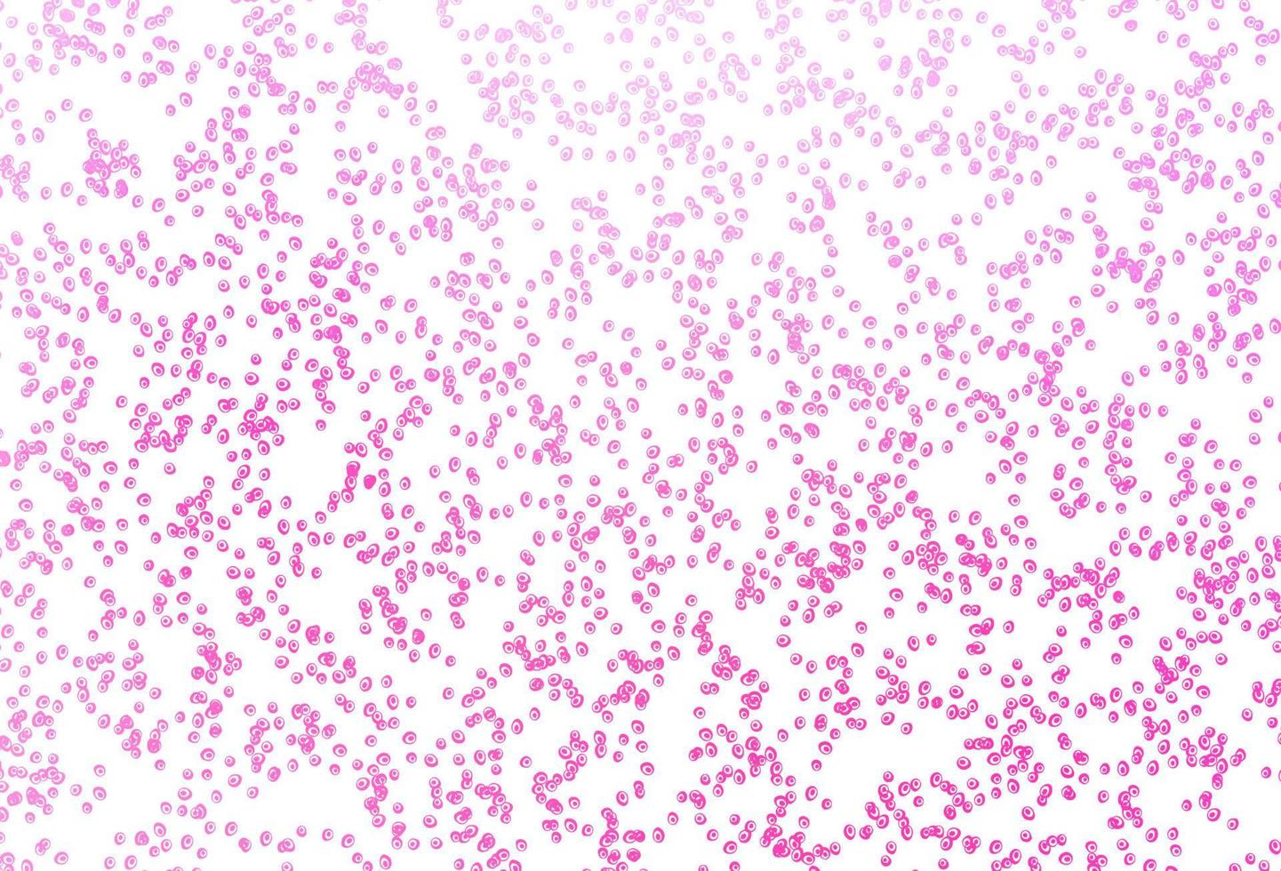 Light Pink vector cover with spots.