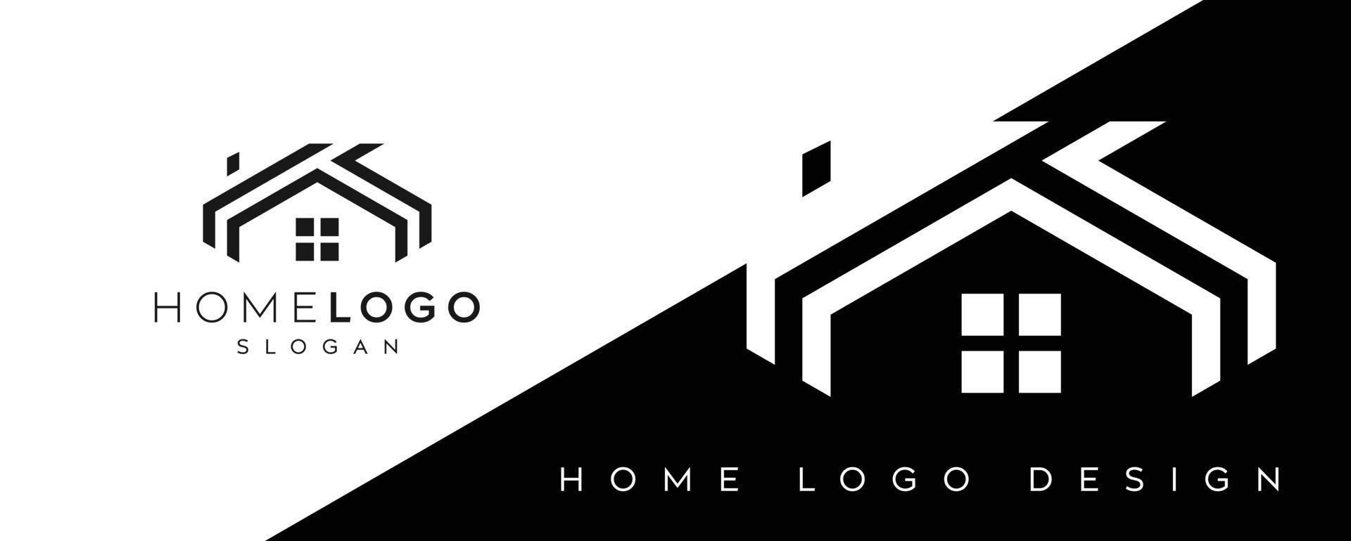 Abstract creative home icon, house logo design, home icon vector logo design